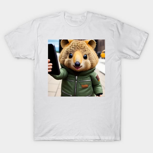 Quokka Selfie 07 T-Shirt by Jaymz Weiss Designz